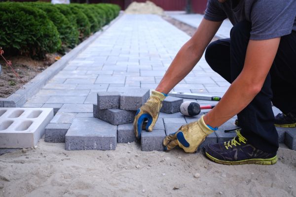 Cost of Hardscape Patio Installation in Fenton