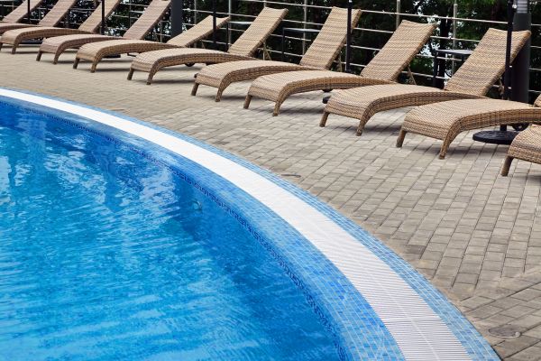 Cost of Poolside Hardscaping in Fenton