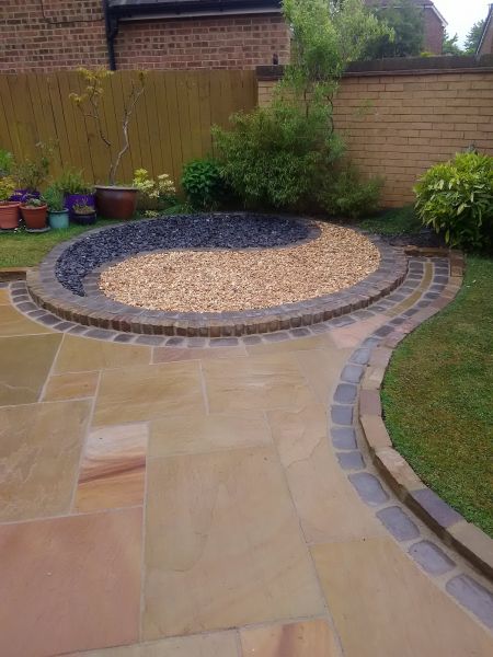 Cost of Sandstone Patio Installation in Fenton